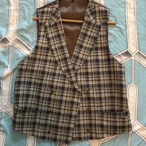 Suitsupply Silk-Linen-wool Double-breasted waistcoat US/UK42R